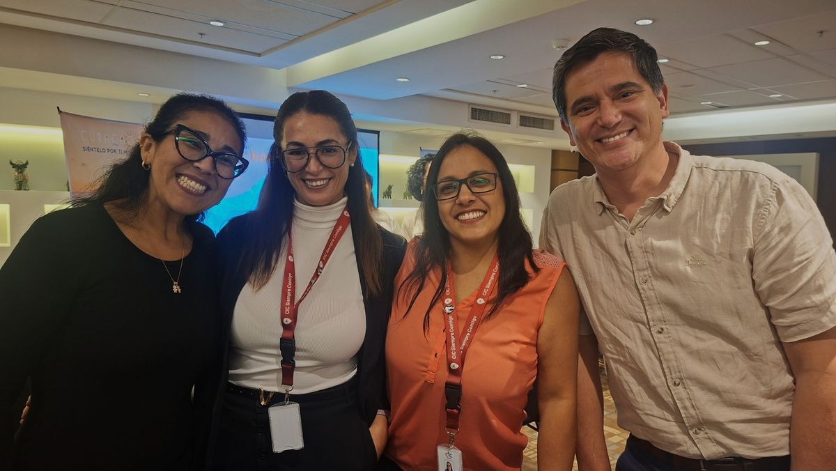 Algunas de los profesionales del turismo que participaron del Workshop.