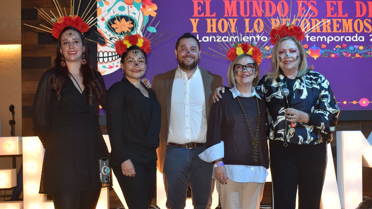 Sandra Díaz, gerente comercial de Cielos Abiertos, Rocío La Rosa Mayta, ejecutiva comercial para la zona Andina de Europamundo; Alberto Ballesteros, director de Transportes de Europamundo; Marisol Amo, Directora del Departamento de Guías; Rocío Rodríguez, presidente de Cielos Abiertos.