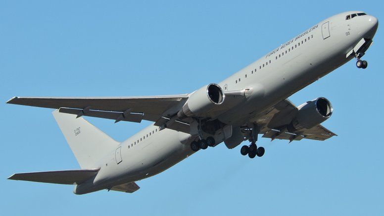 Boeing B-767 de la Fuerza Aérea Brasileña.