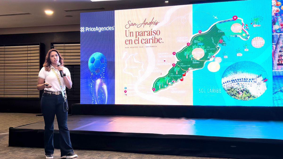 Rosa María Pacheco, directora de Cuentas de Hoteles Sol Caribe, en capacitación de PriceAgencies.