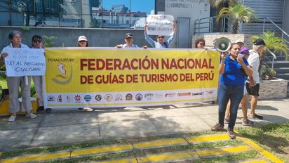 Los guías de turismo se han movilizado por mejores condiciones para su actividad.
