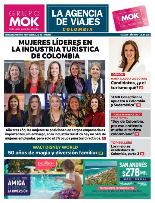 Última edición 338 del Emag la revista La Agencia de Viajes.