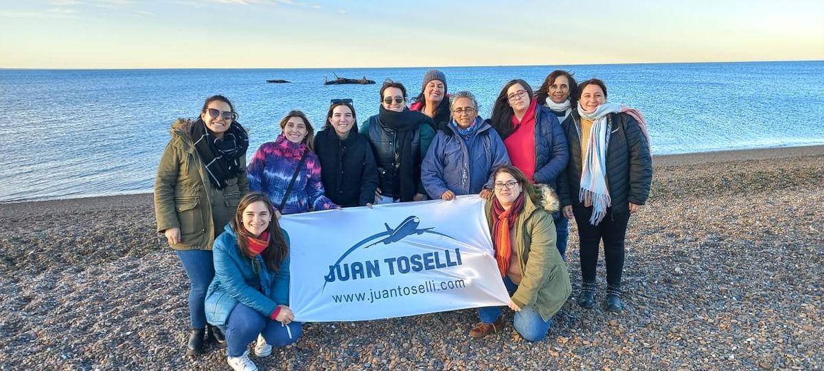 Los participantes del fam tour en Puerto Madryn realizado por Juan Toselli International Tours&nbsp; y Flybondi.