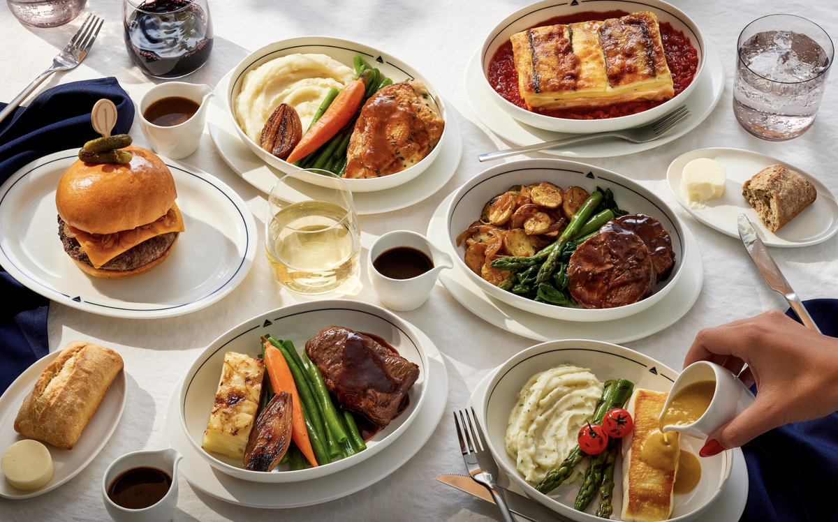 Propuesta gastronómica de la nueva Delta One, de Delta Air Lines. Propuesta gastronómica de la nueva Delta One, de Delta Air Lines.