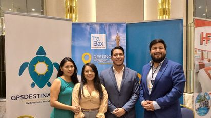 Equipo Destinos Mundiales, incluido Luis Miguel Zambrano.&nbsp;