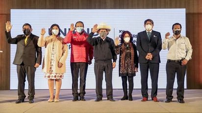 El Presidente Pedro Castillo clausuró el XV Congreso Nacional de Turismo