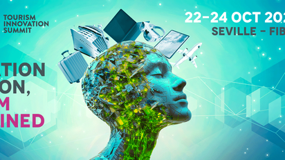 Cartel informativo del evento de TIS en Sevilla