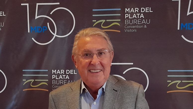Tengo el desafío de continuar generando negocios para la ciudad, alentando a los decisores para que elijan Mar del Plata como sede de eventos, dijo Nolberto Pezzati.