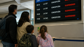 Representantes del turismo advierten impactos por cancelación de ruta directa entre Concepción y Puerto Montt por parte de Latam Airlines.