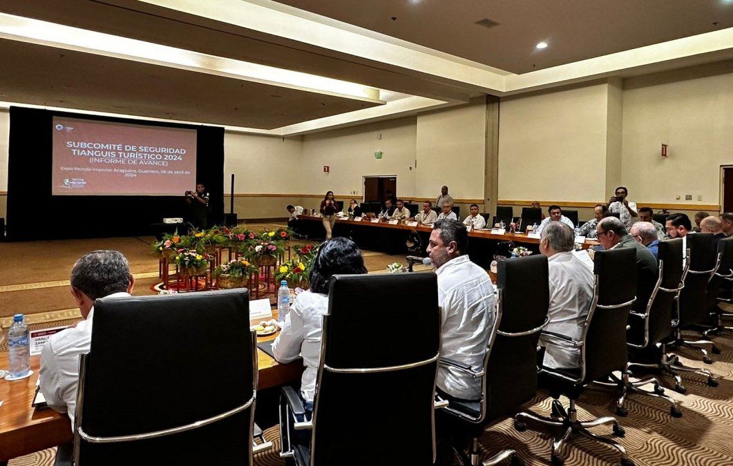 Previo al inicio del Tianguis Turístico, se presentaron los avances en materia de  seguridad, logística y transporte, y se supervisó el montaje de los stands y pabellones.   