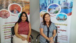 María Canale, gerente general de ITT Travel; y PriscilaGarcía, gerente comercial, presentaron las novedades de Europa.