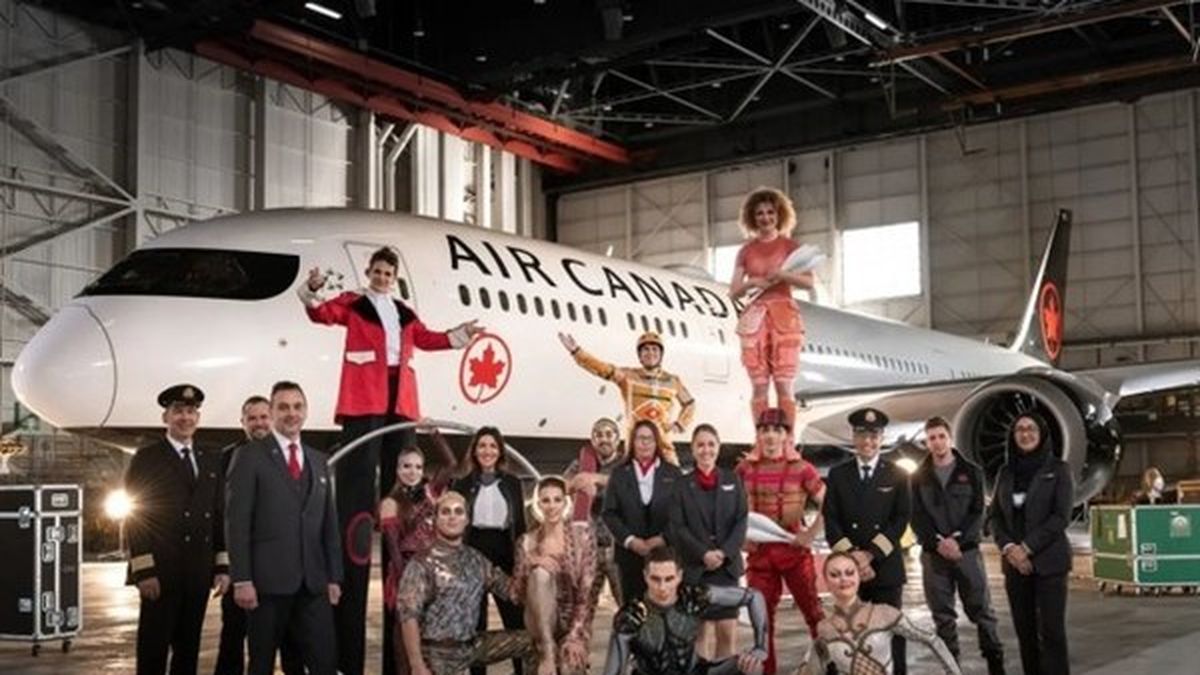 Air Canada renews its partnership with Cirque du Soleil