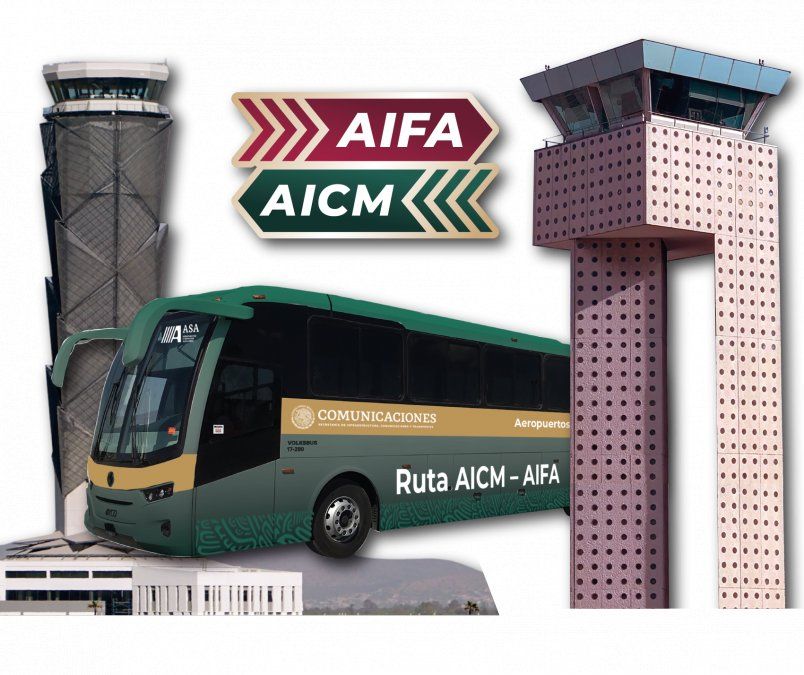 Autoridades intentan resolver el problema de conectividad terrestre del AIFA con un nuevo servicio de buses que unir&aacute; el Aeropuerto Internacional de Ciudad de M&eacute;xico (AICM) con el Aeropuerto Internacional Felipe &Aacute;ngeles.