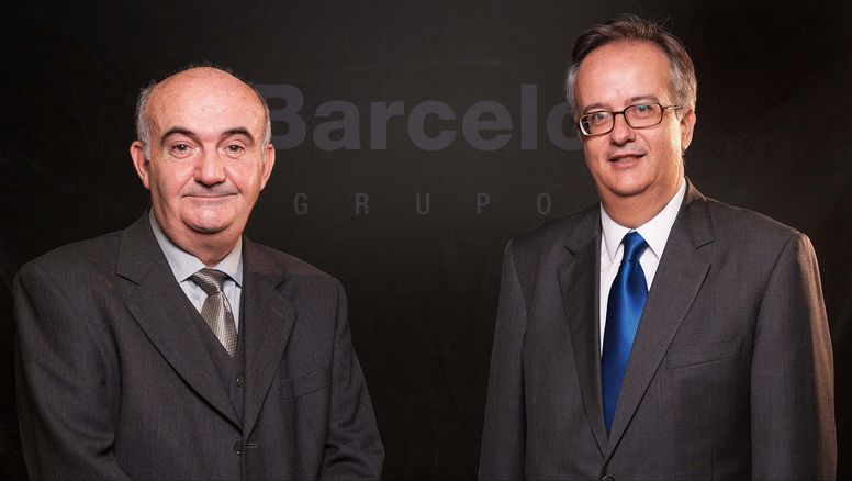 Simón Barceló Tous junto a Simón Pedro Barceló.