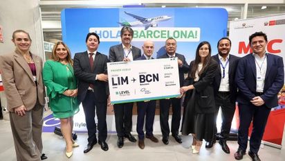 Level inaugura la única ruta directa entre Lima y Barcelona