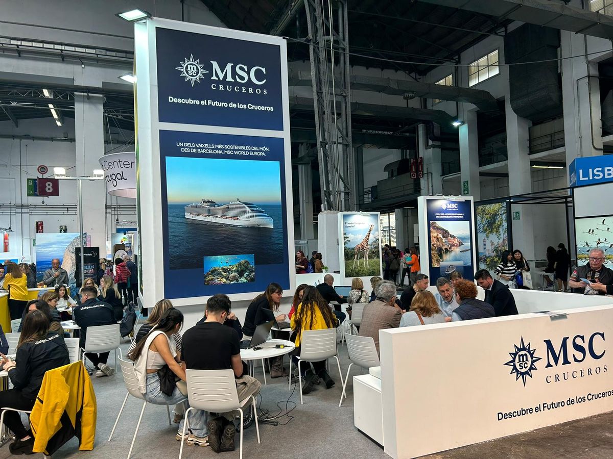 Stand MSC Cruceros B-Travel 2023