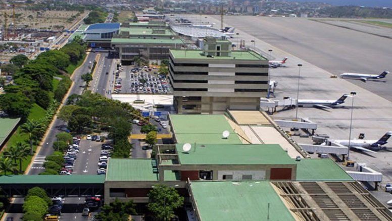 Aeropuerto de Maiquetía, el más importante de Venezuela.