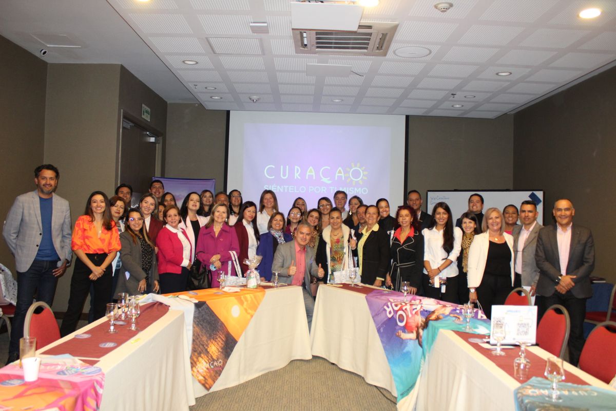 Evento de la Oficina de Turismo de Curazao en Bogotá.