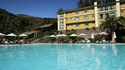 Las Termas de Jahuel, uno de los complejos termales más tradicionales de Chile.