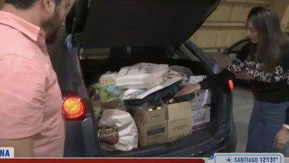Turistas viajaron en masa hasta la zona de Mendoza y aprovecharon de volver abastecidos de alimentos y productos de limpieza.