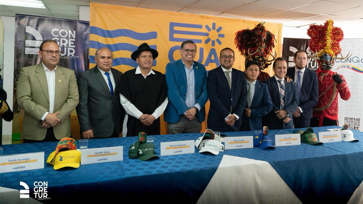 La XI edición del Congreso de Turismo del Ecuador Congretur se presentó en Baños.