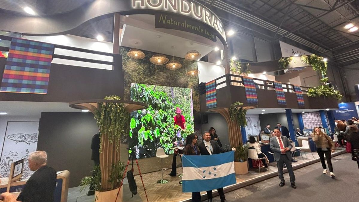 Stand de Honduras en Fitur 2026.