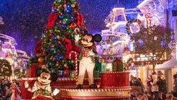 La Navidad ya comenzó a festejarse en Walt Disney World Resort.