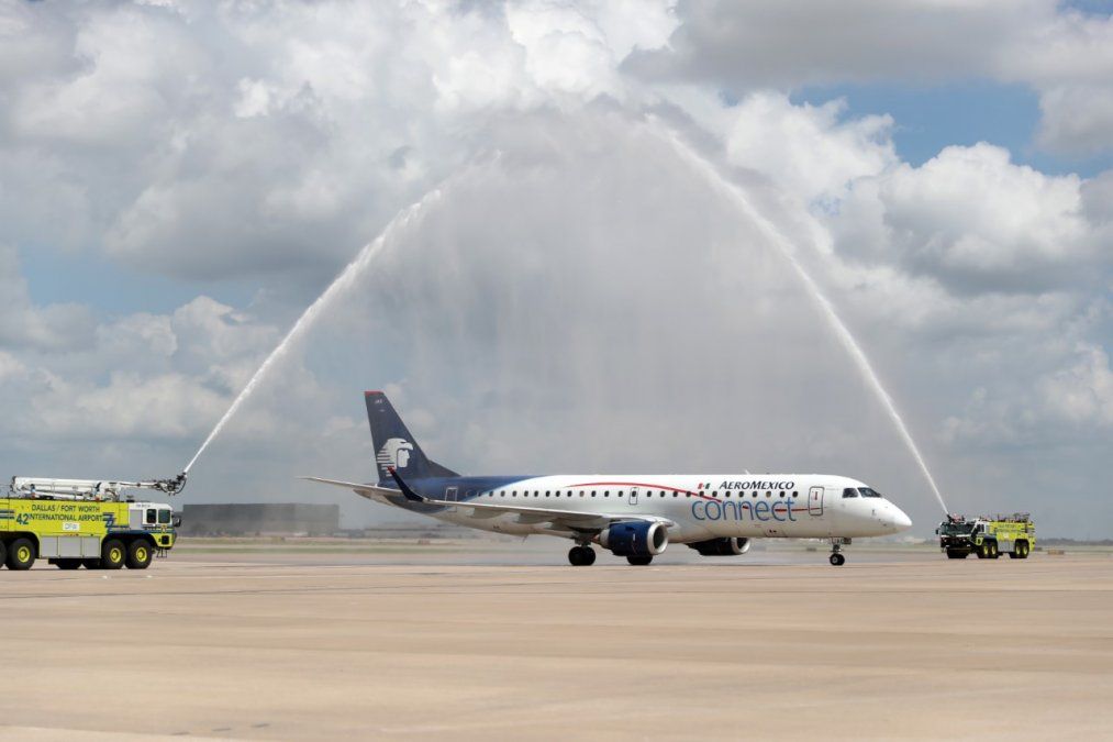 Aerom&eacute;xico reinici&oacute; sus operaciones a Austin y Dallas.