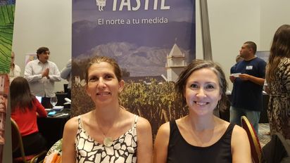 Las ejecutivas de Turismo Tastil en ECTU 2023.