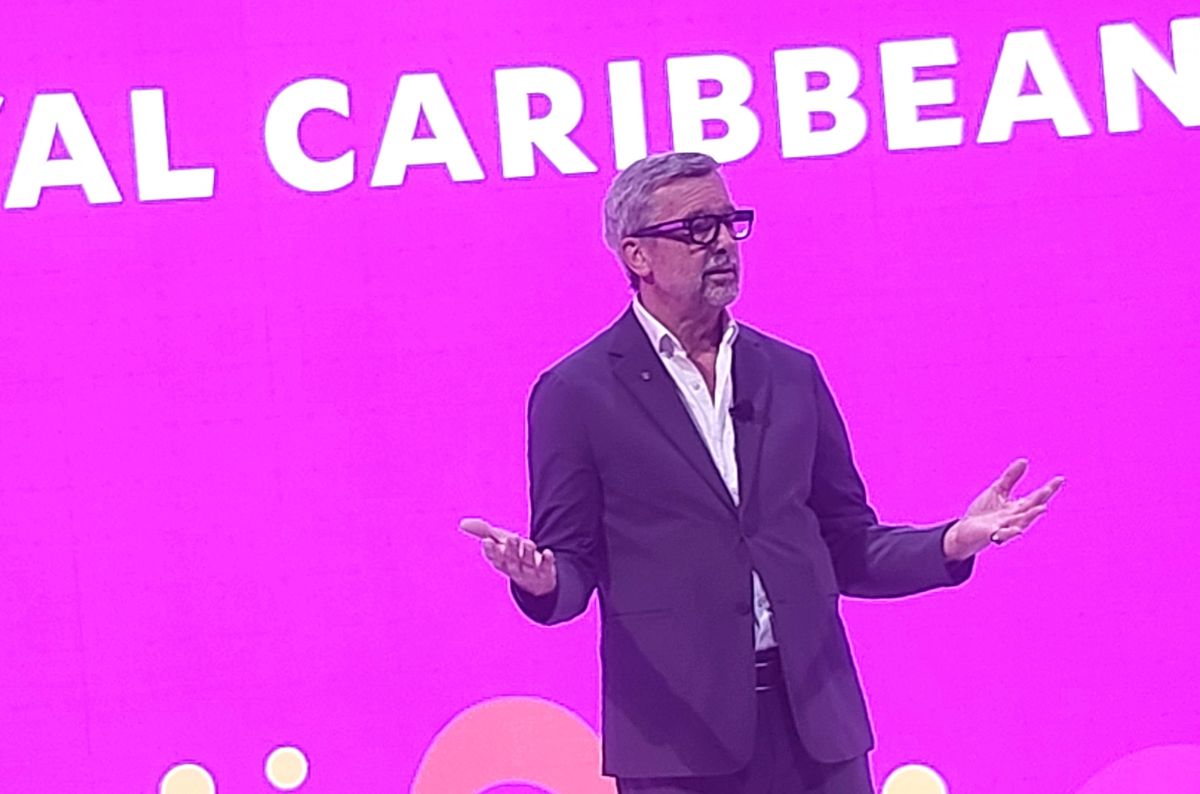 Michael Bayley, presidente y CEO de Royal Caribbean International.