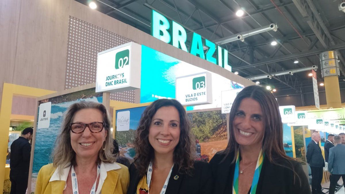 Journeys Special Travel en FIT: Ronchi, Toloza y Tamburri destacaron los productos en Brasil.&nbsp;