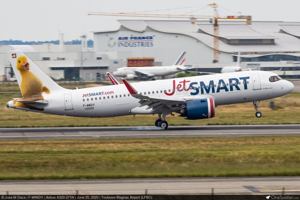 JetSmart: Llega el primer avión con combustible ecológico
