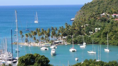 Santa Lucía, una isla del Caribe con mucho para hacer.