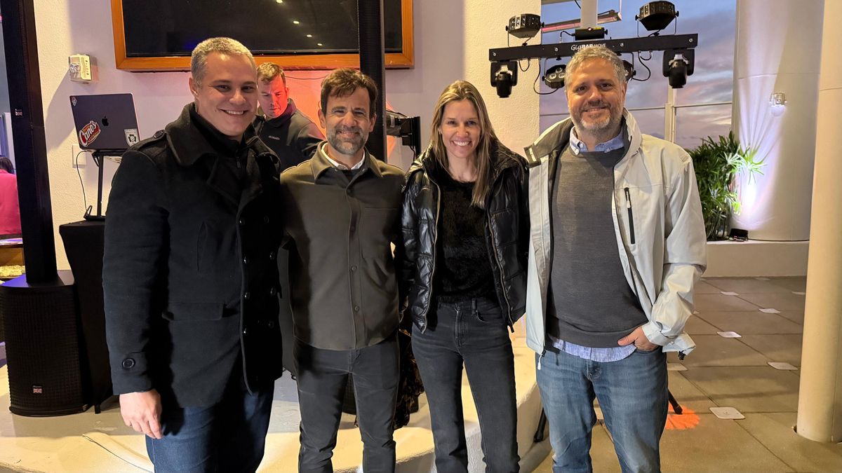 Equipo directivo de HotelDO: Marcio Nogueira; Gastón Carné; Sofía Detang, Juan Pablo Martorell.