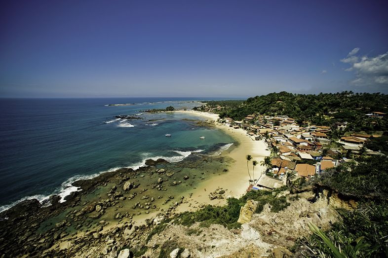 El paisaje idílico del Morro de São Paulo enamora al turismo internacional.