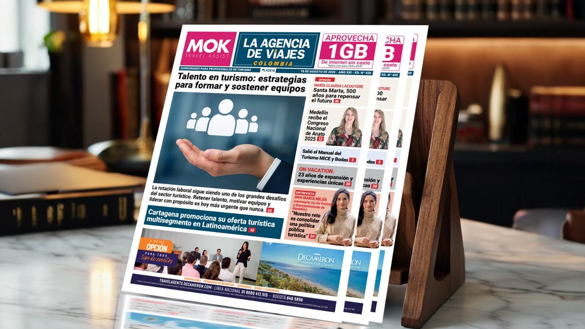 Edición #420 de la Revista La Agencia de Viajes Colombia.