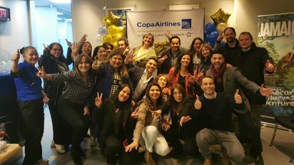 Copa Airlines celebra sus 27 años en Chile