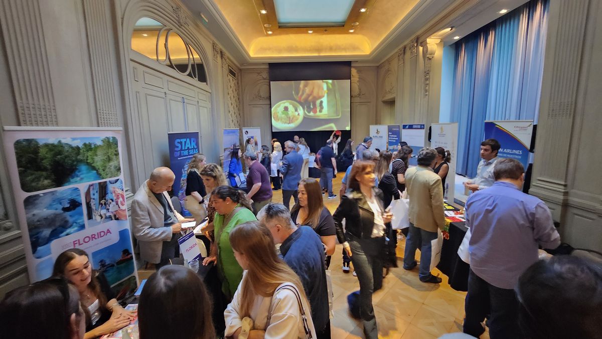 El roadshow de Aviareps Argentina contó con una masiva participación del trade local.