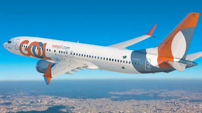 Boeing B-737MAX de Gol Linhas Aereas.