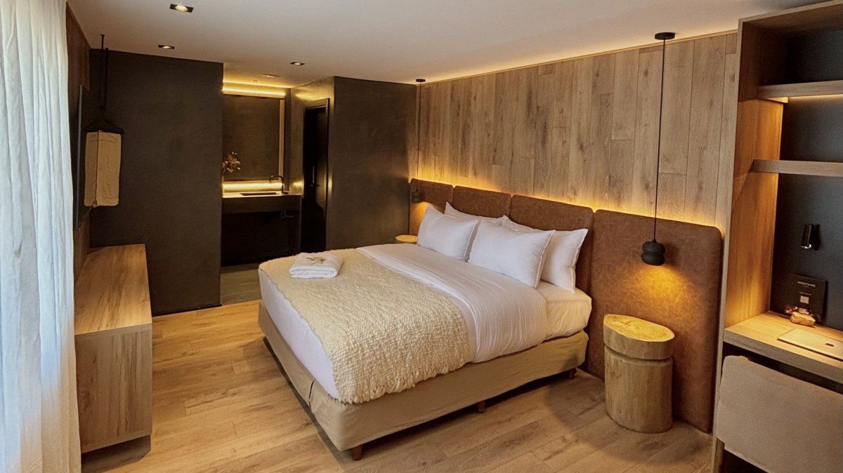 Hoteles en Patagonia: Montano Suites cuenta con habitaciones amplias, luminosas y diseñadas para invitar a la contemplación.
