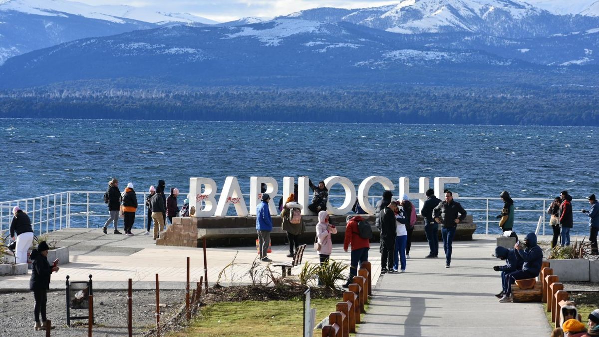 Bariloche, el destino más visitado de Río Negro con más de 150.000 turistas.