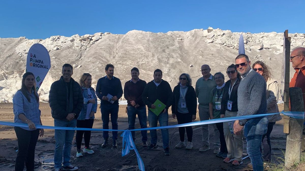 La Pampa: nuevo y atractivo circuito salinero en La Adela.