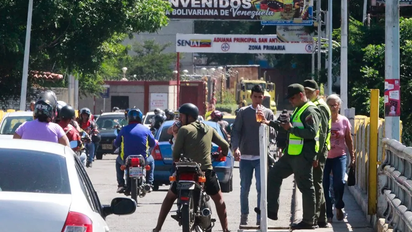 Cierre de la frontera de Venezuela con Colombia.