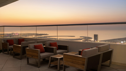 Terraza del nuevo hotel Barceló en Baréin.
