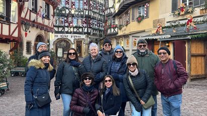 Agentes de viajes participaron en un viaje de formación a bordo de AmaWaterways.