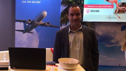 Ola: Andrés De Rossi durante el workshop de Arav.