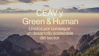 Imagen promocional de la adhesión de CEAV a Green & Human