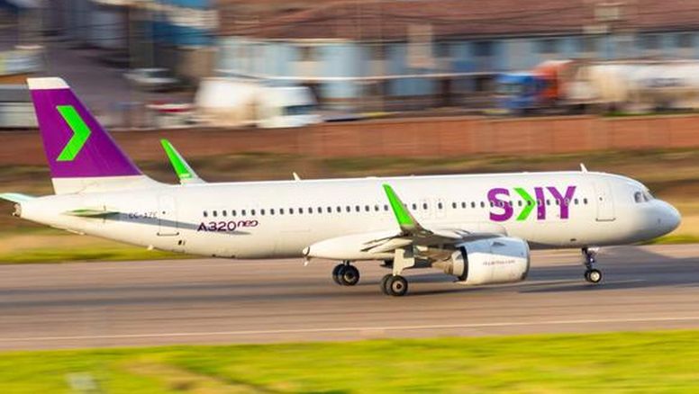 Sky Airline Perú, utiliza aviones Airbus A320NEO.