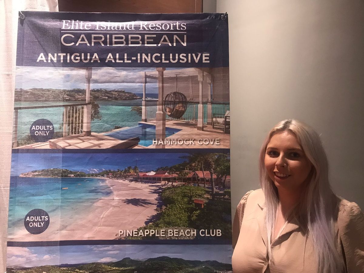 Pineapple Beach Club en el Showcase Antigua y Barbuda 2022.