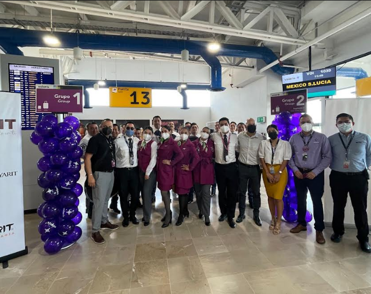 Puerto Vallarta estrena nueva operación aérea con Volaris desde el Aeropuerto Internacional Felipe Ángeles (AIFA).